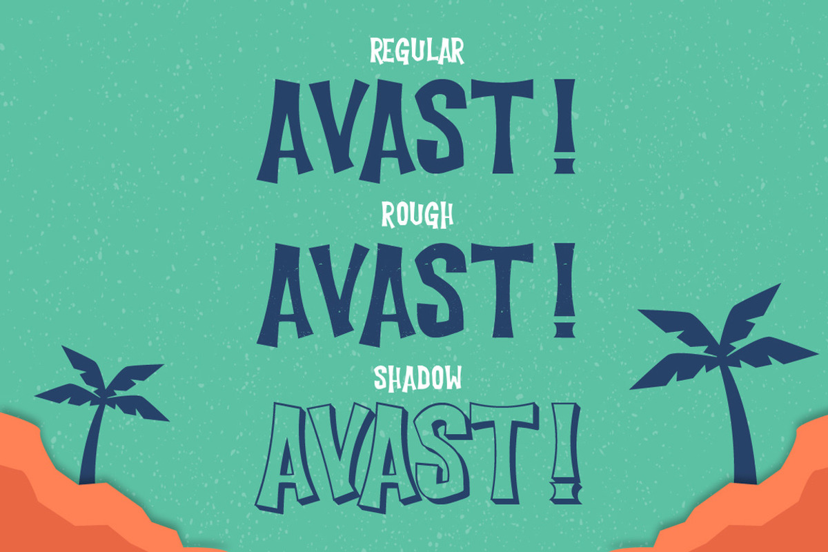 Cutlass Typeface + Bonus preview 4