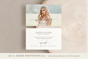 Wedding Photography Business Card