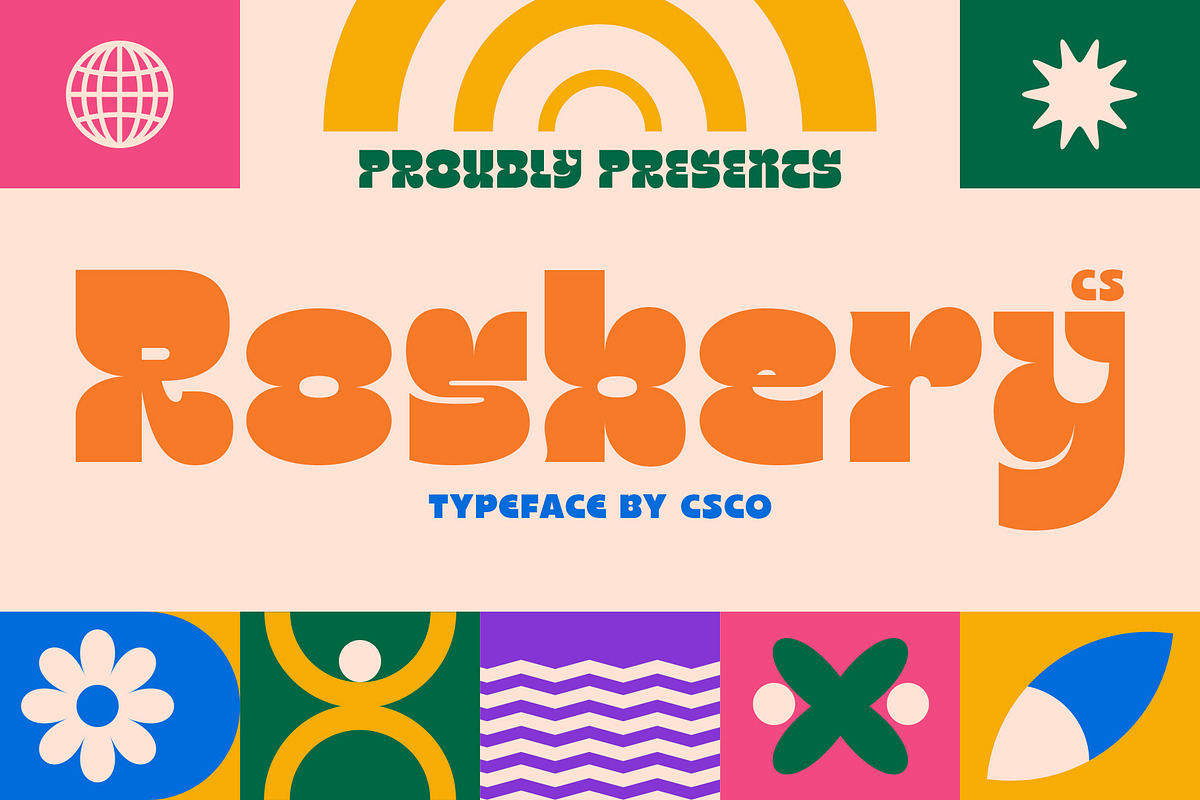 CS Rosbery – Bold Font, a Sans Serif Font by Craft Supply Co. (Photo 1 of 8)