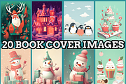 Cute Holiday Coloring Pages For Kids, an Animal Illustration by martinblan (Thumbnail 2 of 4)