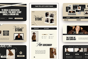 Email Marketing Newsletter Template, an Email Template by Branding Babe Co.
