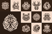 350 Animal and Nature Symbols, a Solid Icon by Creative Stall (Thumbnail 7 of 18)