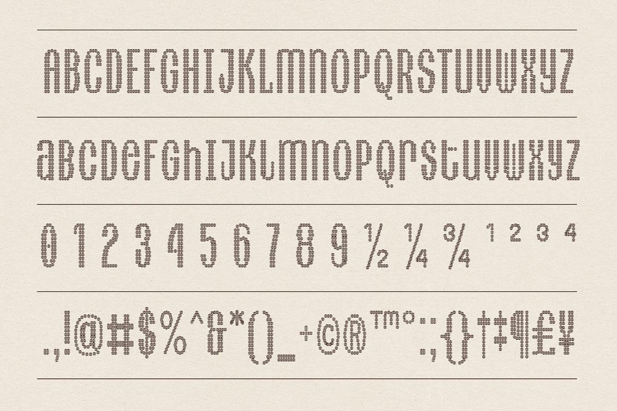Trinkies, a Sans Serif Font by graphicook (Photo 2 of 10)