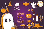 Halloween Illustrations, an Illustration by skrich (Thumbnail 2 of 3)