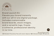 Soleil Branding Board Kit + Logo, a Branding & Logo Template by CC CREATIVE CO (Thumbnail 2 of 9)