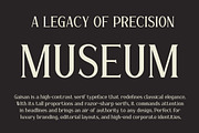 Gaisan - Sharp Modern Serif Font, a Serif Font by Mily Studio (Thumbnail 2 of 10)