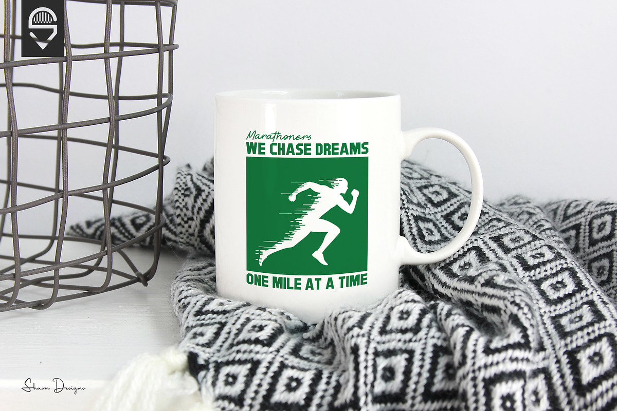 Marathon Runners T-shirt Design, a Graphic by shaondesigns (Photo 6 of 6)