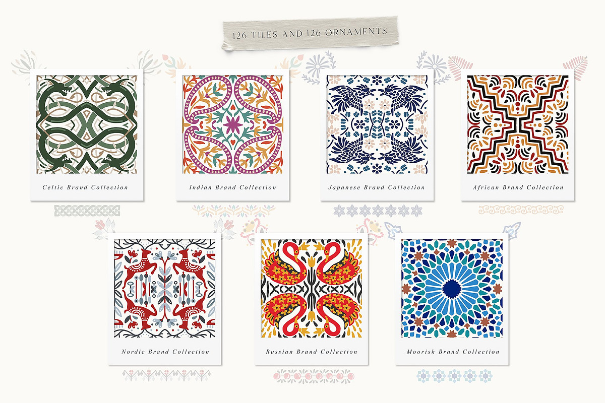The International Brand Collection, a Pattern Graphic by Julia Dreams (Photo 3 of 75)