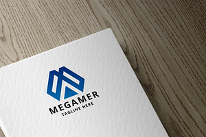 Me Gamer Letter M Logo, a Branding & Logo Template by Design_Planet