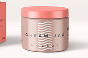 Cream Jar Mockup, a Product Mockup by MockupCraft (Thumbnail 2 of 4)