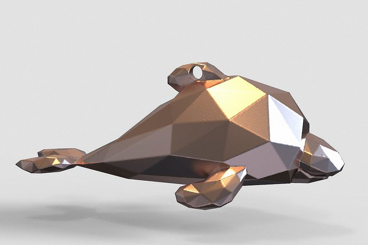 7 Nautical Charm 3D Model Set, an Animal 3D Model by Kseniya-Omega (Photo 8 of 17)