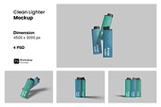 Clean Lighter Mockup, a Merchandise Mockup by ianmikraz (Thumbnail 1 of 5)