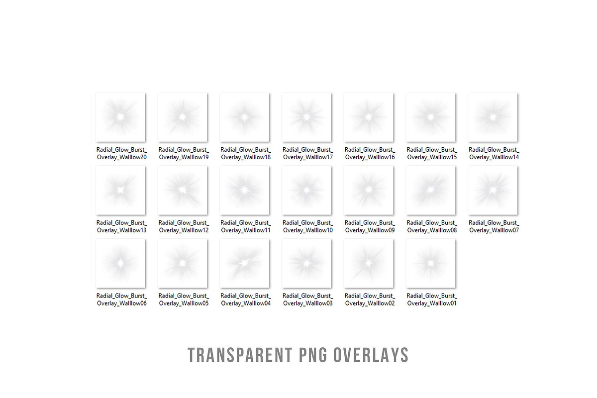 Radial Glow Burst Light Overlay PNG, a Layer Style Add-On by Walllow Creatives (Photo 6 of 6)
