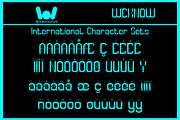 Electric Youth font, a Font by weknow (Thumbnail 4 of 8)