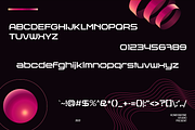 Detacher – Futuristic Display Fonts, a Sans Serif Font by Konstantine Studio (Thumbnail 3 of 3)