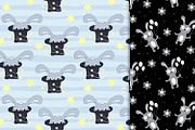 Cute rabbits patterns colection!, a Pattern Graphic by Irene_Boiko_ART (Thumbnail 13 of 21)