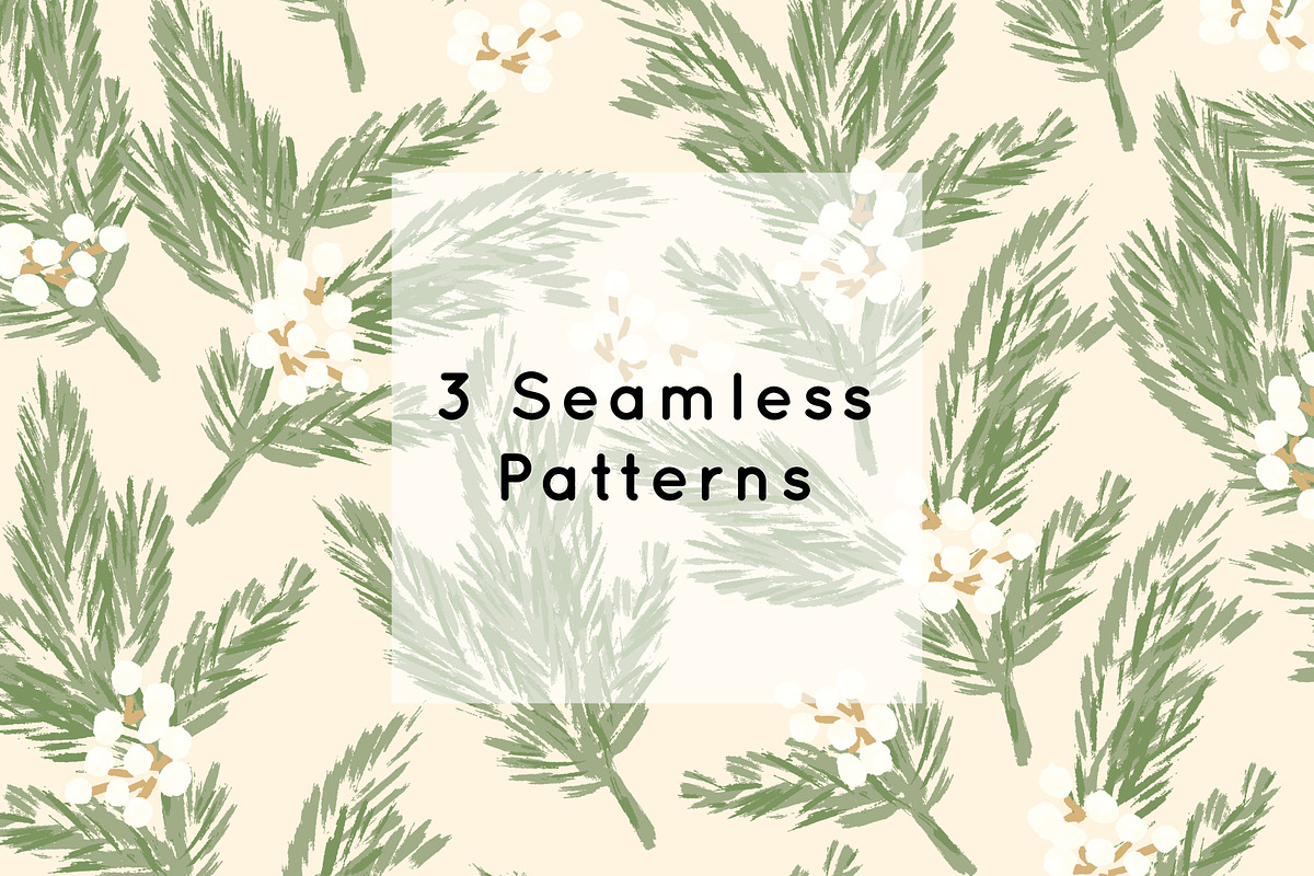 Winter Holiday Foliage, an Illustration by Shiny Penny Studio (Photo 5 of 10)
