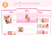 Bright Pink Retro Shopify Theme, a Shopify Template by Macarons and Mimosas (Thumbnail 7 of 11)