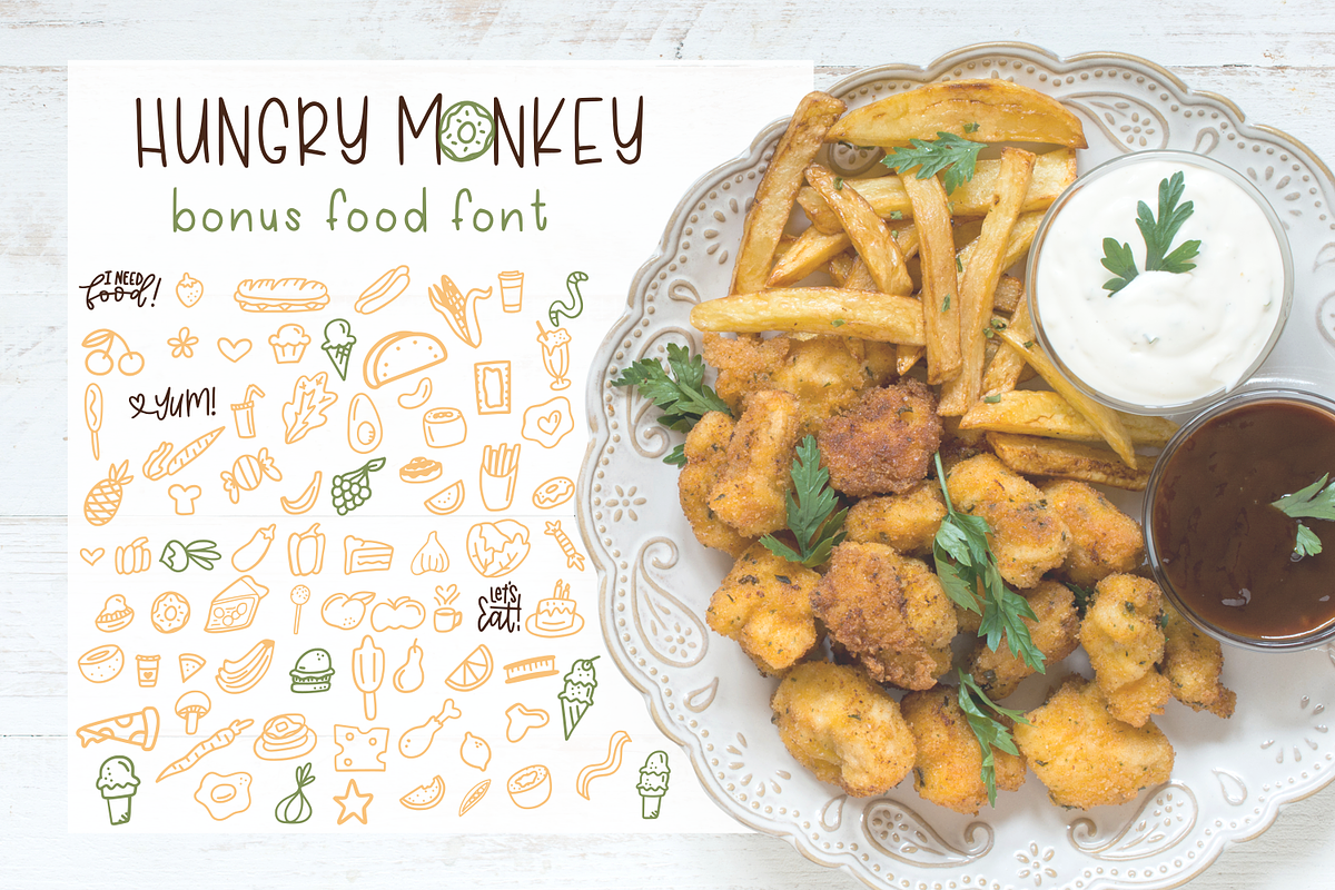 Hungry Monkey - Doodle Duo preview 2