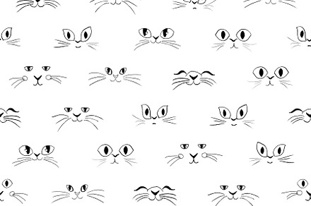 Just Cats, a Wallpaper Graphic by Cesar Torres