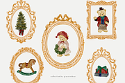 Christmas holiday graphics bows, an Object Graphic by Grace Noboa Illustrations (Thumbnail 10 of 15)
