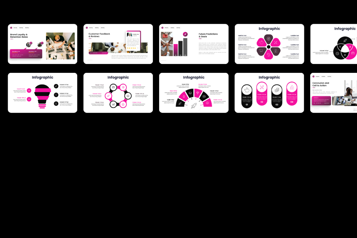 Digital Marketing Presentation, a Presentation Template by Hammad Arif (Photo 3 of 3)