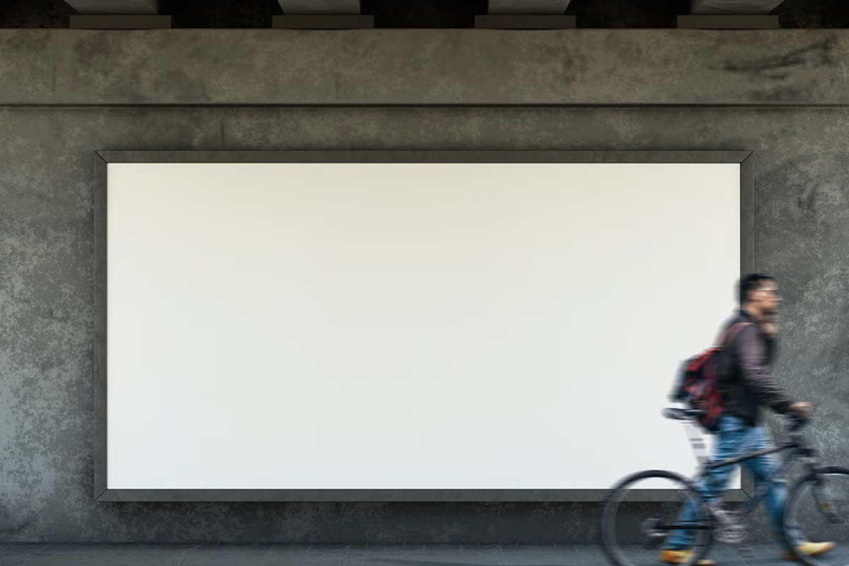 Billboard Mockup - Urban Scene, an Advertising Mockup by graphicsauce (Photo 2 of 4)