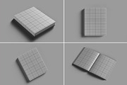 Letter Size Book Mockup - 8 views, a Books & Magazine Mockup by Illusiongraphic (Thumbnail 14 of 24)