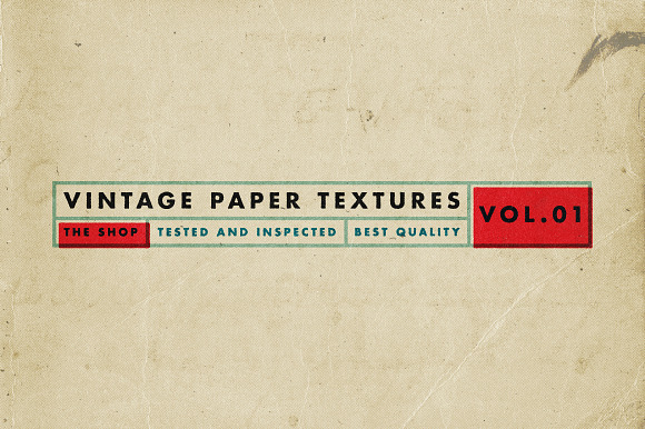 The Shop | Vintage paper textures vol. 01 preview 7