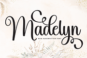 Madelyn | Script Font, a Handwritten Font by Scratchones (Thumbnail 1 of 9)