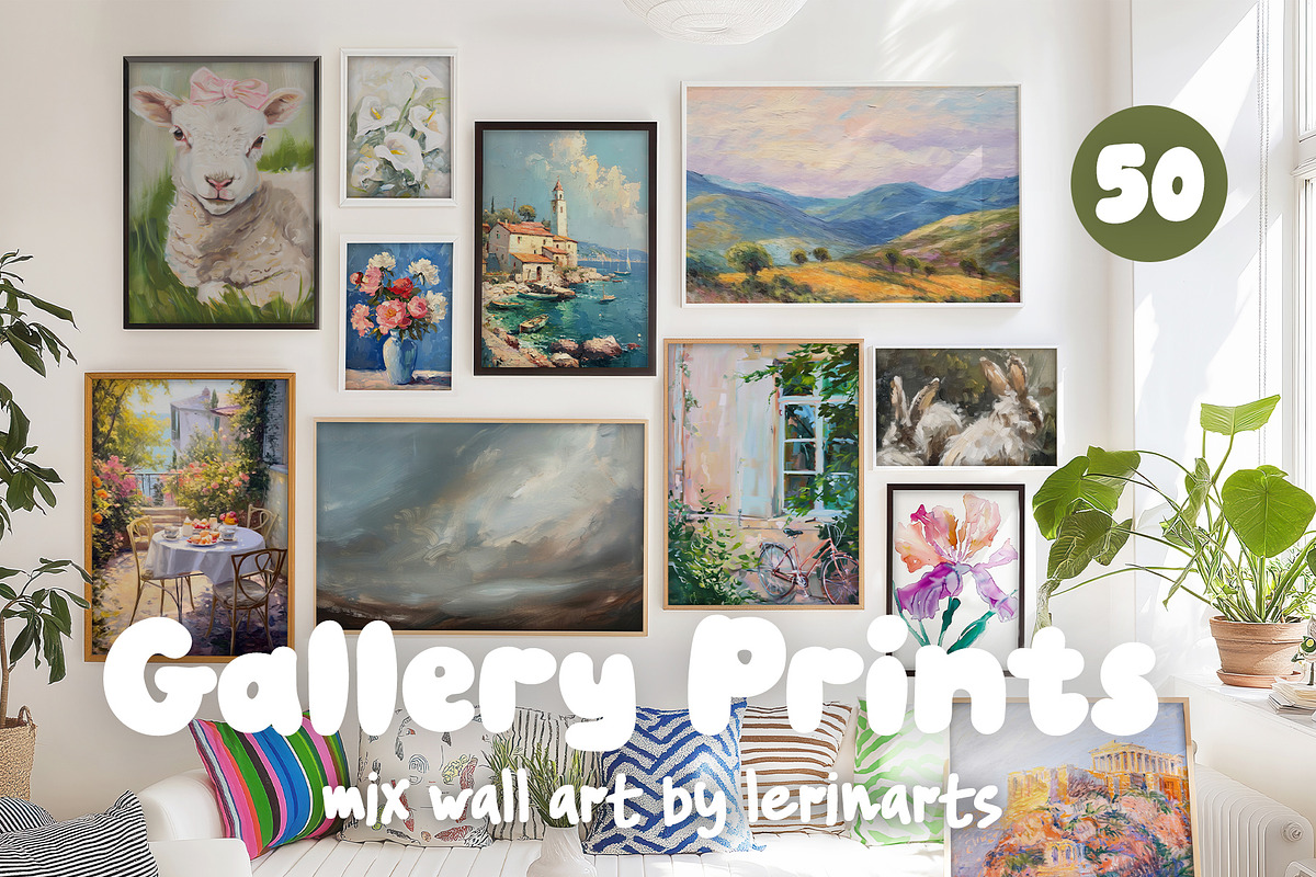 Mix Gallery Prints, a Background Graphic by lerinartstudio (Photo 1 of 9)