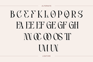 Xeola - Modern Logo Font