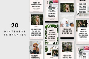 Tigress Pinterest Templates