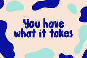 Stomping Grounds • Bubble Font, a Sans Serif Font by Becky Simpson (Thumbnail 15 of 21)