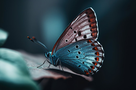 beautiful colorful butterfly, an Animal Photo by Virgo Studio