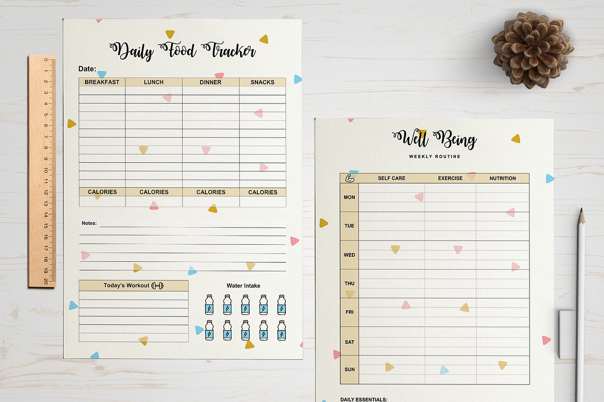 Exercise & Workout Planner, a Templates & Theme by Wow Designs (Photo 6 of 10)