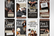 Content Creator Instagram Templates, a Social Media Template by ZenSocialDesigns (Thumbnail 4 of 9)