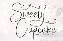 Sweety Cupcake | Script Font