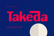 Takeda Sans Display Font Rounded, a Sans Serif Font by Maulana Creative (Thumbnail 1 of 6)