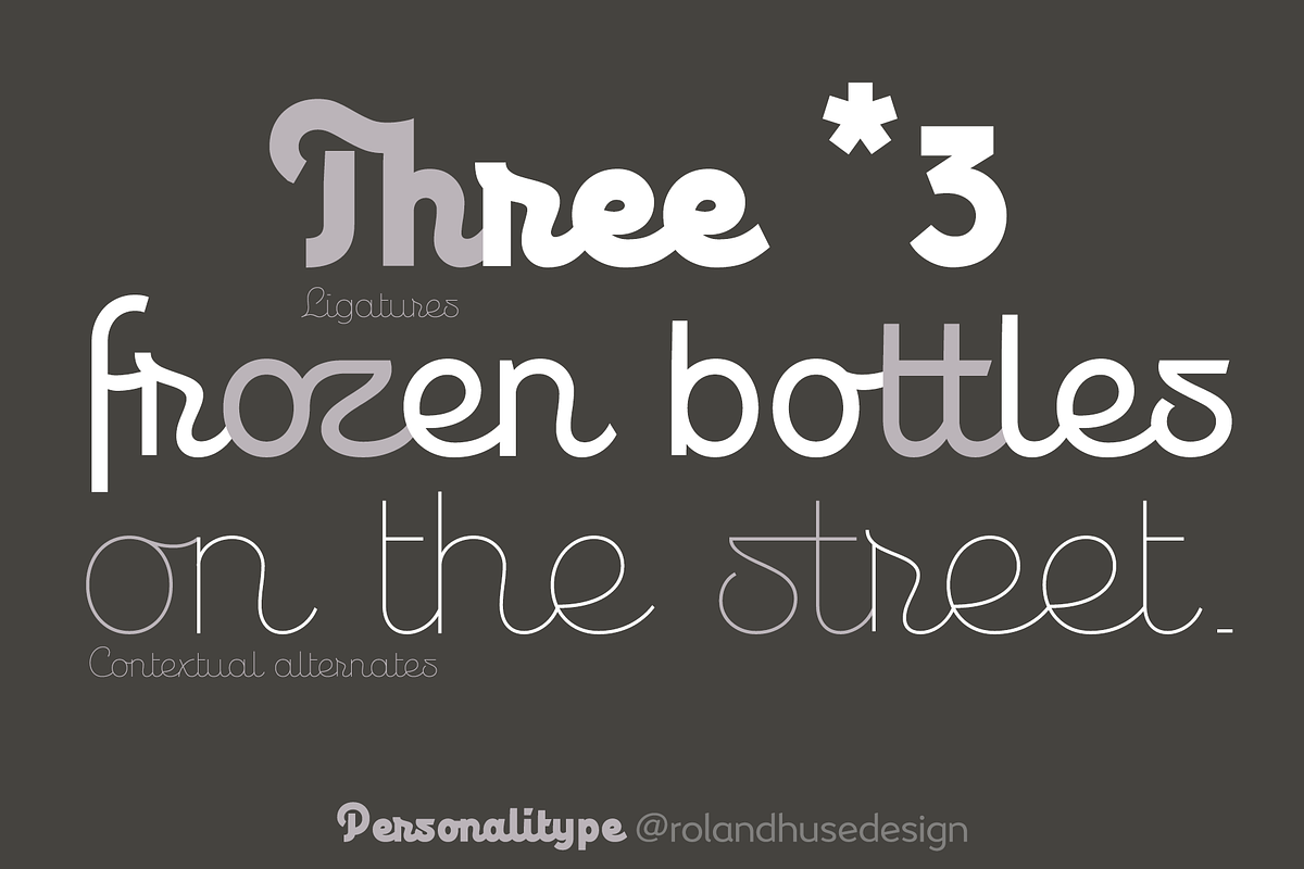 Personalitype Variable Script Font preview 5