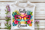 Retro Summer Png Salty Beach, a Seasonal Illustration by Sublimation Artist (Thumbnail 3 of 9)