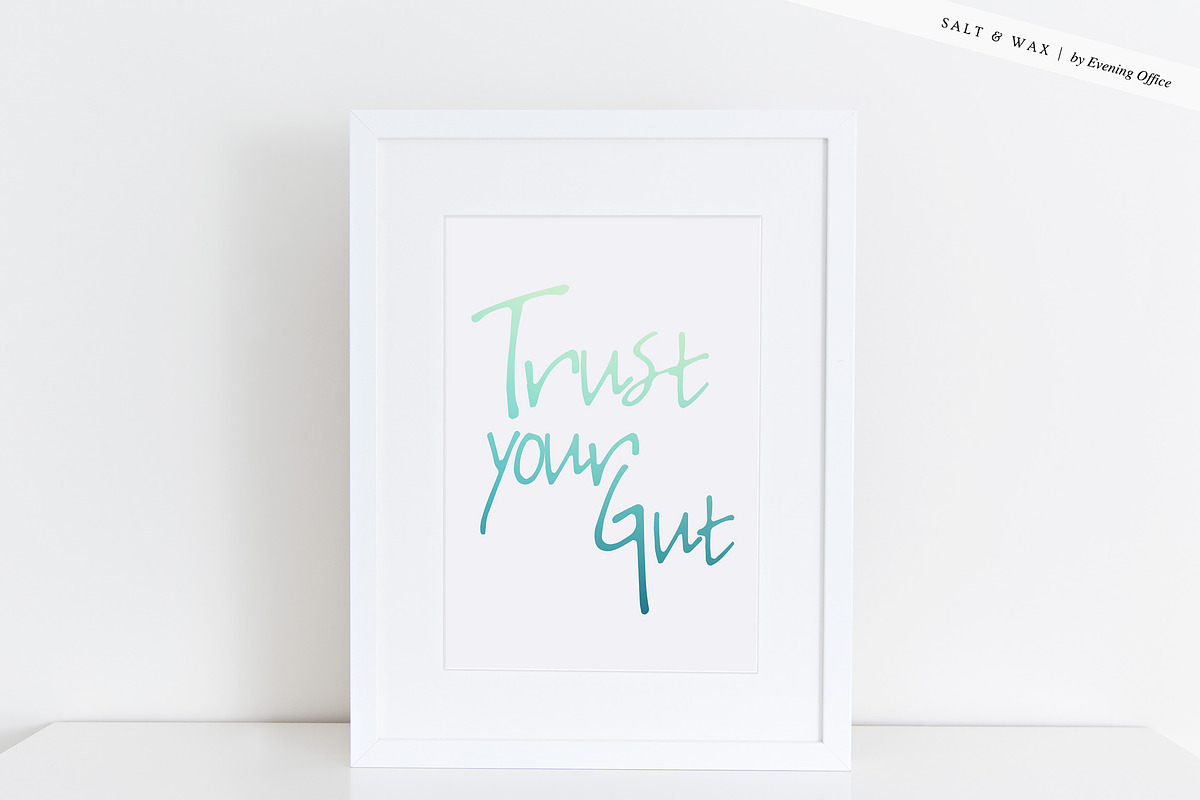 Salt & Wax | Handwritten Font preview 3