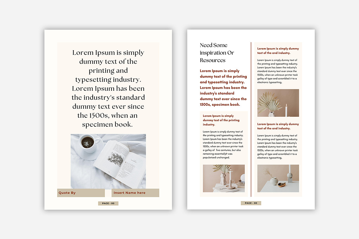 ebook / canva, a Magazine Template by DesignByStore (Photo 7 of 9)