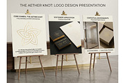Knot Gold Star Geometric Elegant, a Branding & Logo Template by Saba Vector (Thumbnail 4 of 4)