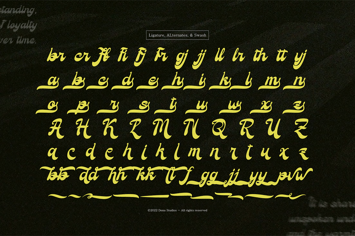 Love Simpathy | Bold Handwritten, a Script Font by Denustudios (Photo 12 of 12)