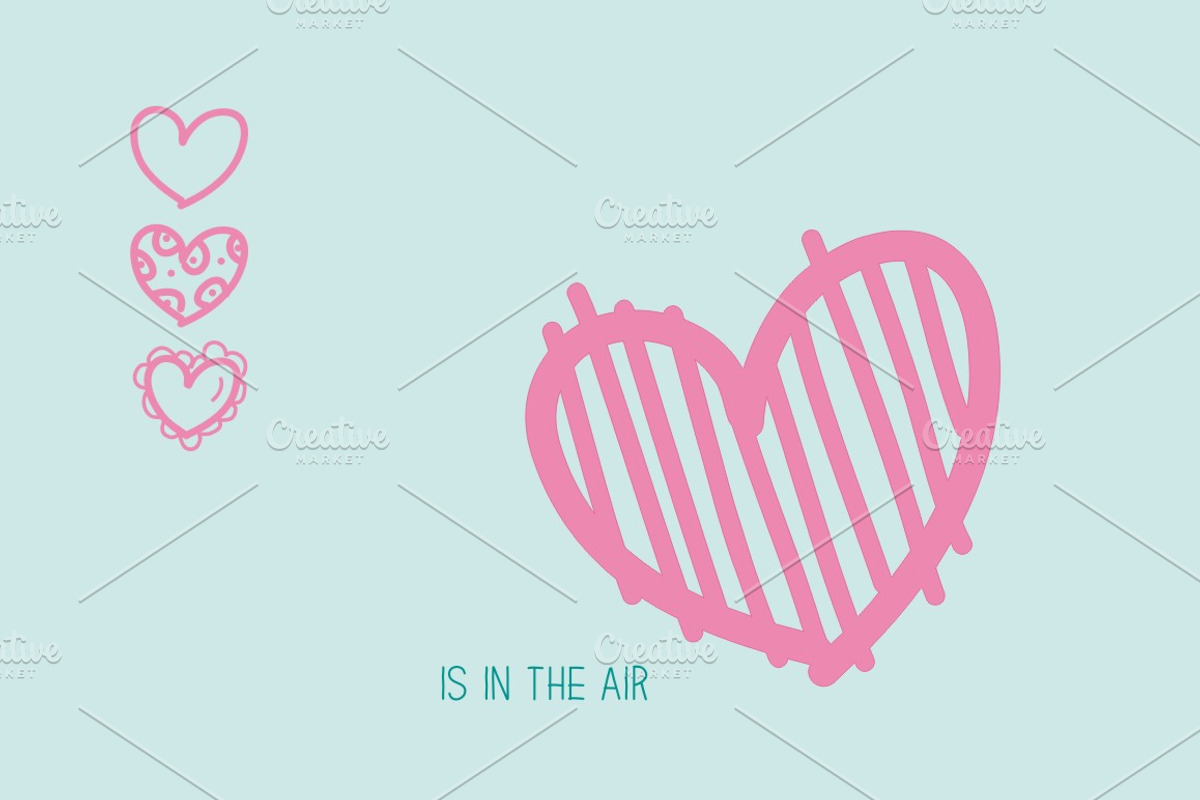 Hearts Dingbats preview 3