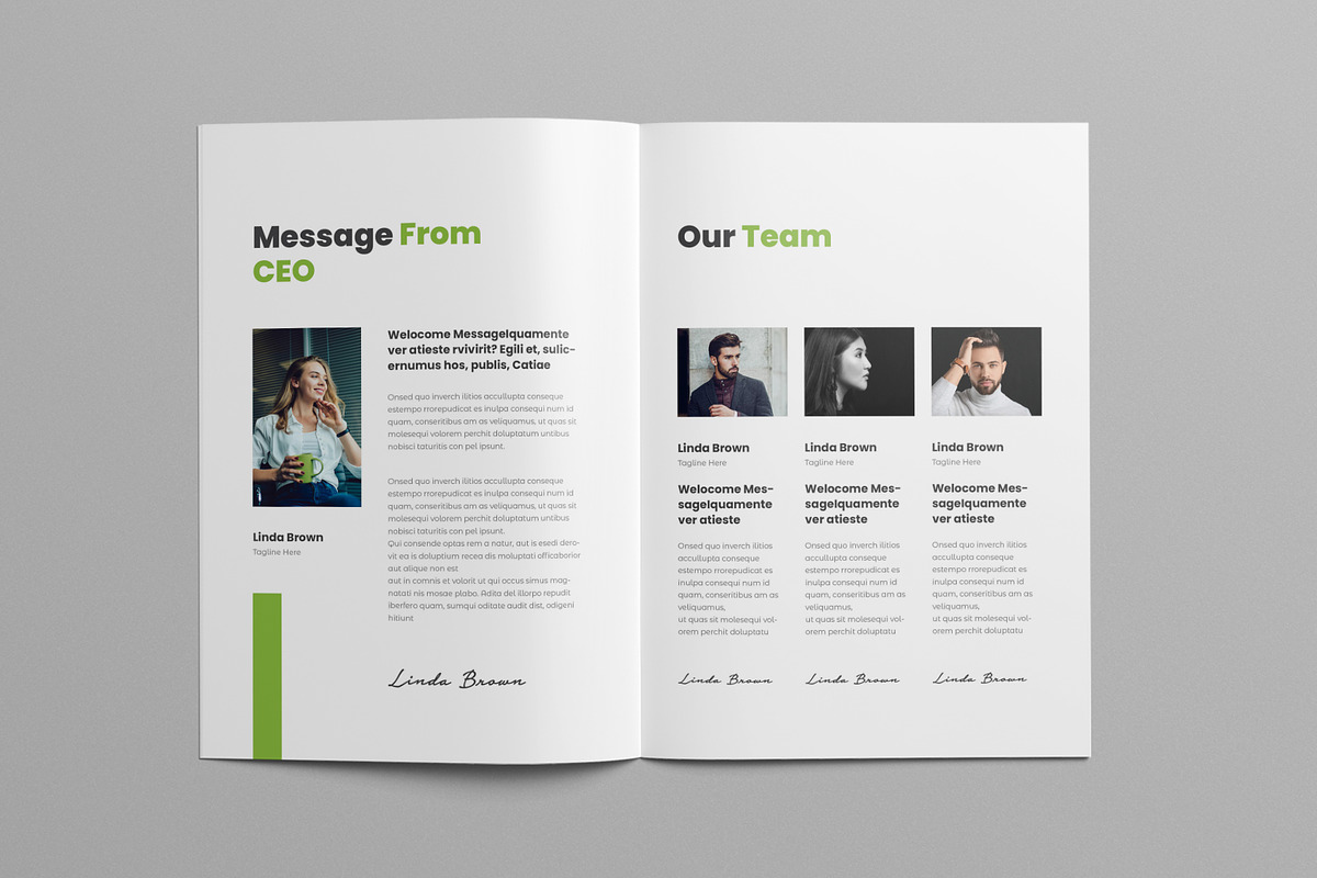 Company Profile, a Brochure Template by Pixelpick (Photo 4 of 9)