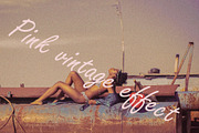 PinkVintage Photo Effect, a Texture Graphic by Drawwell (Thumbnail 3 of 6)