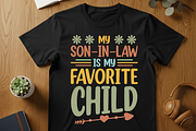 Son In Law T shirt design, a Graphic by Vector Portal (Thumbnail 7 of 9)
