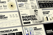 Editorial Business Proposal InDesign, a Presentation Template by TypoEdition (Thumbnail 1 of 4)